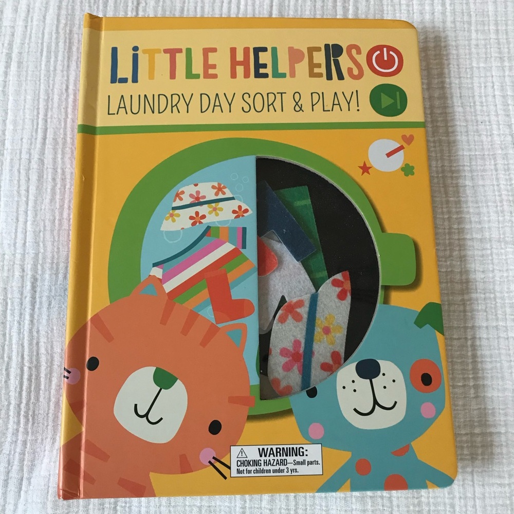 Laundry Day Sort & Play Book